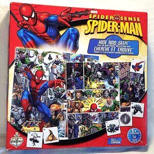 Spider-Man Hide and Seek Card Game Gladius Marvel Green Goblin Doc Ock RARE